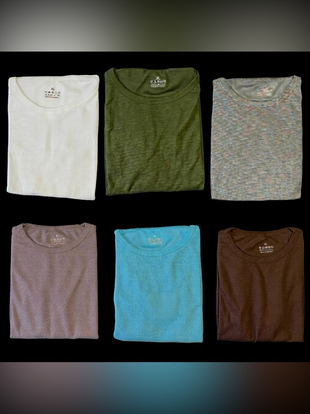 One Men’s Crew Neck Short Sleeve Top - Assorted Colors